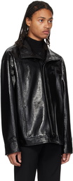 Courrèges Black Oversized Jacket