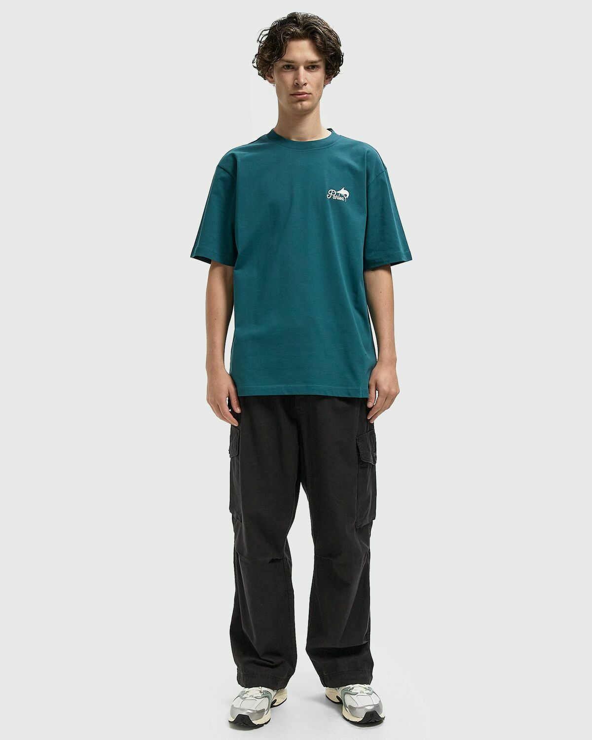 Parlez Release Tee Blue Mens Shortsleefe