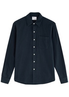 Colorful Standard Flannel Shirt Navy