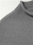 Onia - Wool and Cashmere-Blend Mock-Neck Sweater - Gray