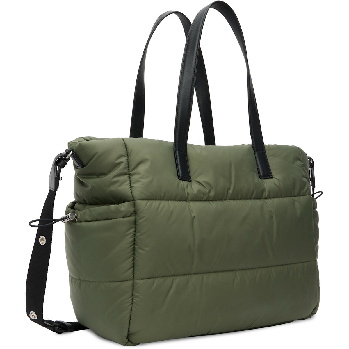 Moncler Enfant Khaki Logo Diaper Bag