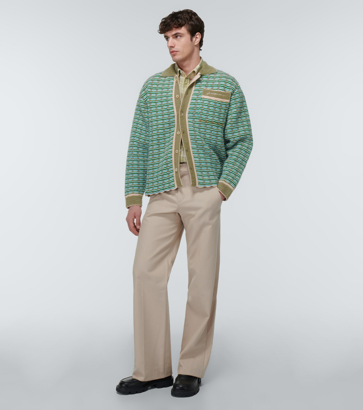Jacquemus - Le Cardigan Macio jacquard cardigan Jacquemus