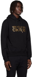 Versace Jeans Couture Black Iconic Logo Hoodie