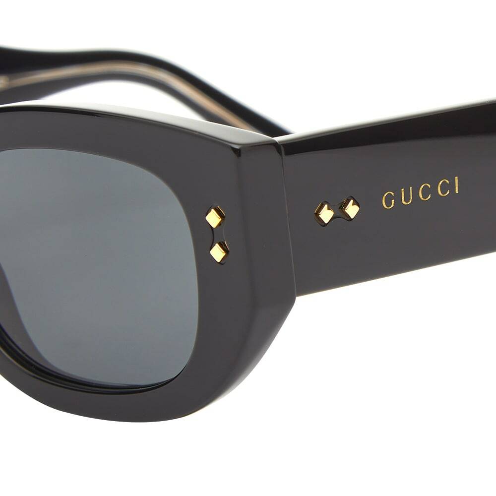 Gucci Womens Eyewear Gg1215s Sunglasses In Blackgrey Gucci 