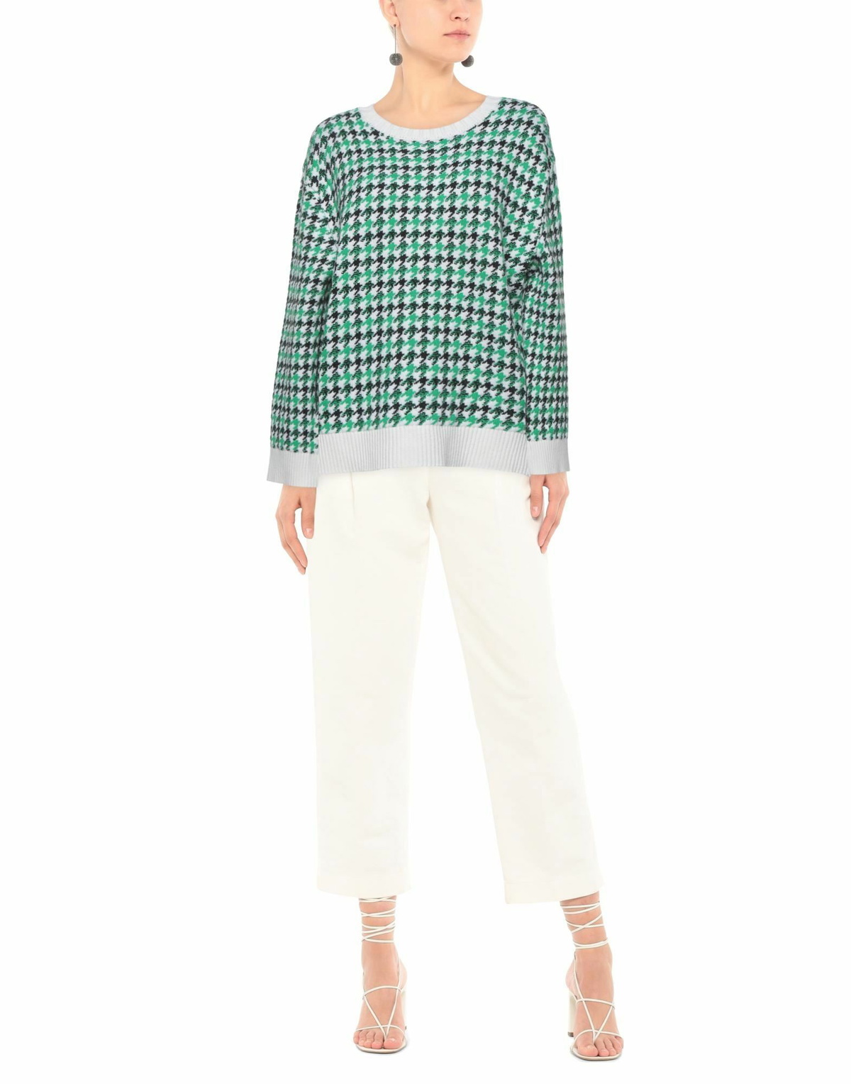 Barrie Womens Sweater in White