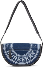 Burberry Blue Denim Olympia Bag