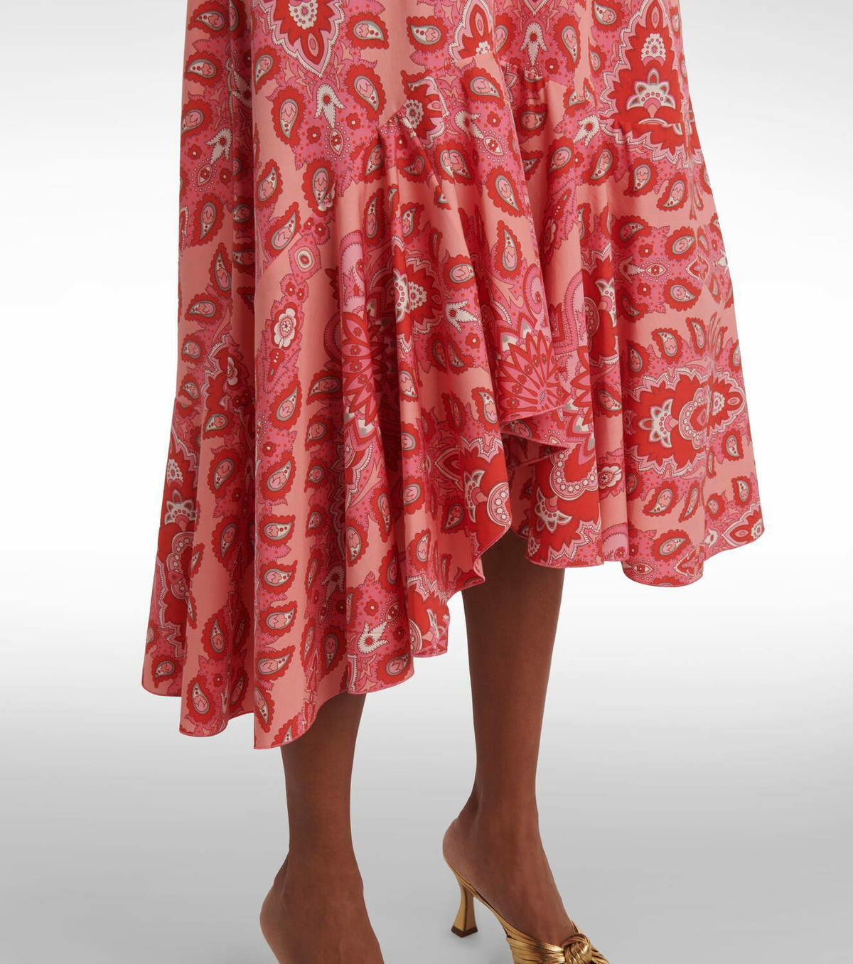 スカート ETRO SS25 PAISLEY PRINT MIDI SKIRT (WRFA0112 99SP5B8X0802) スカート ETRO SS25 PAISLEY PRINT MIDI SKIRT (WRFA0112