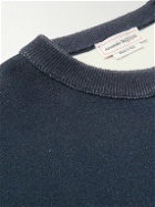 Alexander McQueen - Printed Wool-Blend Sweatshirt - Blue