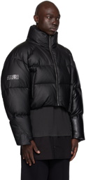 MM6 Maison Margiela Black CHENPENG Edition Down Jacket