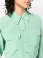 EQUIPMENT - Slim Silk Shirt