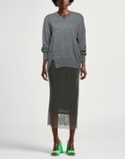 Manila Grace Womens Sweater in Grey