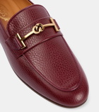 Tod's T Ring leather loafers