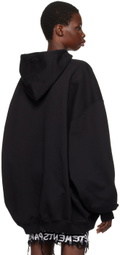 VETEMENTS Black 'Corporate Brands Ruin Fashion' Hoodie