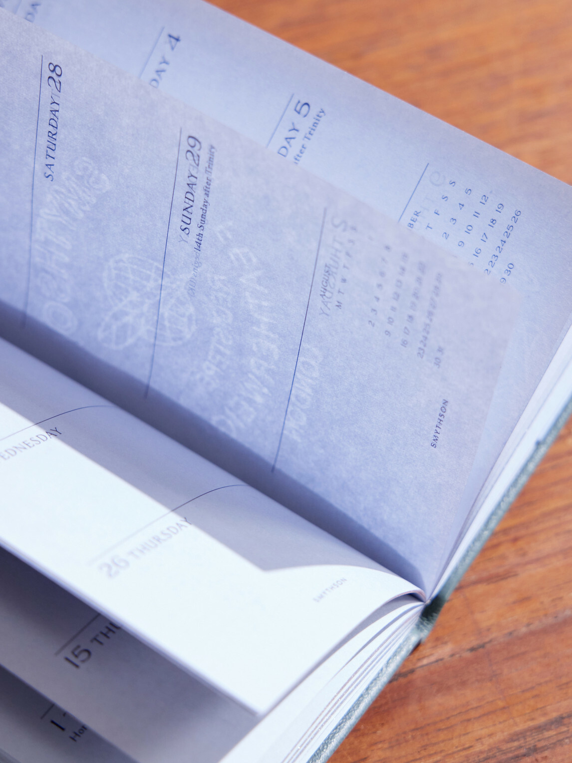 Smythson - Cross-Grain Leather Notebook - Green