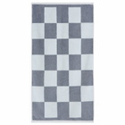 HAY Check Bath Mat in Steel Blue 