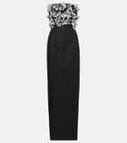 Emilia Wickstead Laelia floral embellished gown