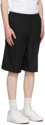 True Tribe Black Oversized Rough Steve Bermuda Shorts