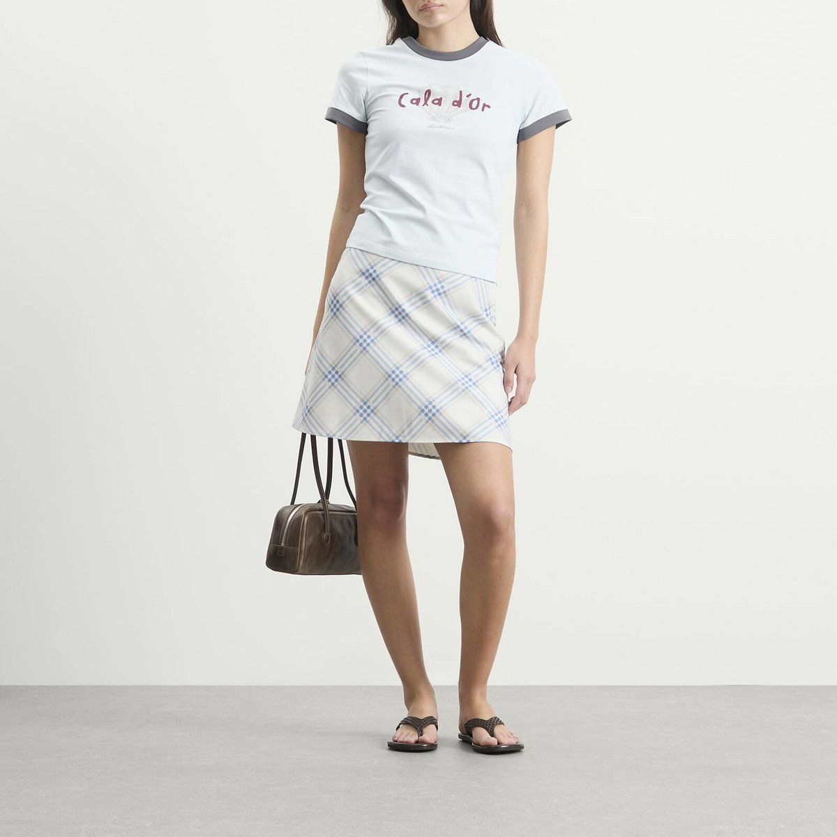 Kijun Women's Cala T-Shirt in Sky Blue