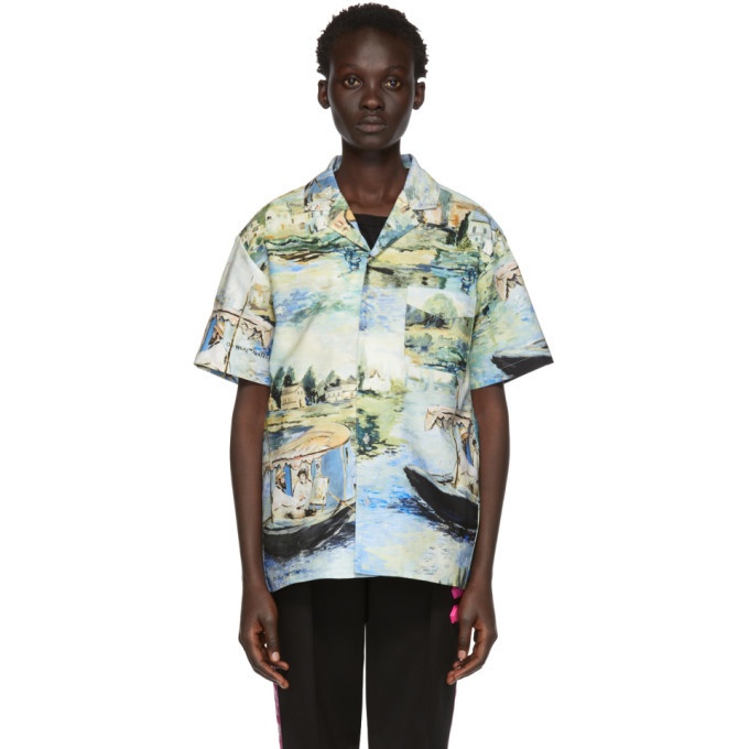 Off-White Multicolor Lake Holiday Shirt Off-White