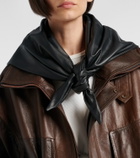 Magda Butrym Leather scarf