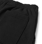 Y,IWO - Logo-Print Fleece-Back Cotton-Jersey Sweatpants - Black