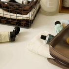 Baina Face Cloth Gift Set in Ivory/Tabac/Noir 