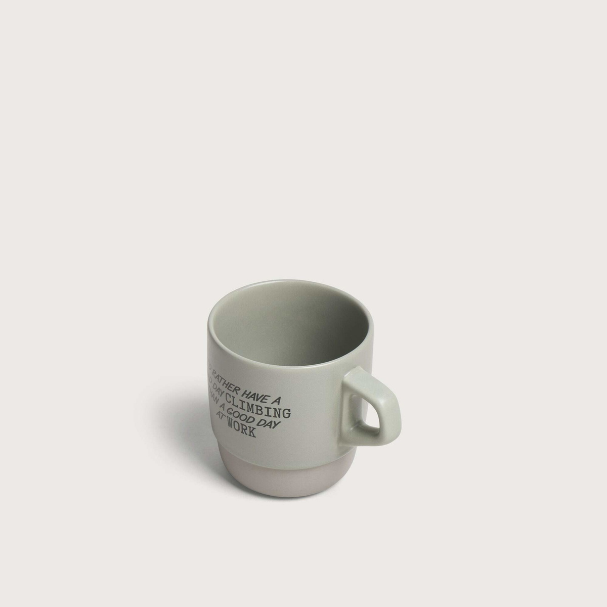 Gramicci Men's Kinto Stacking Mug in Grey