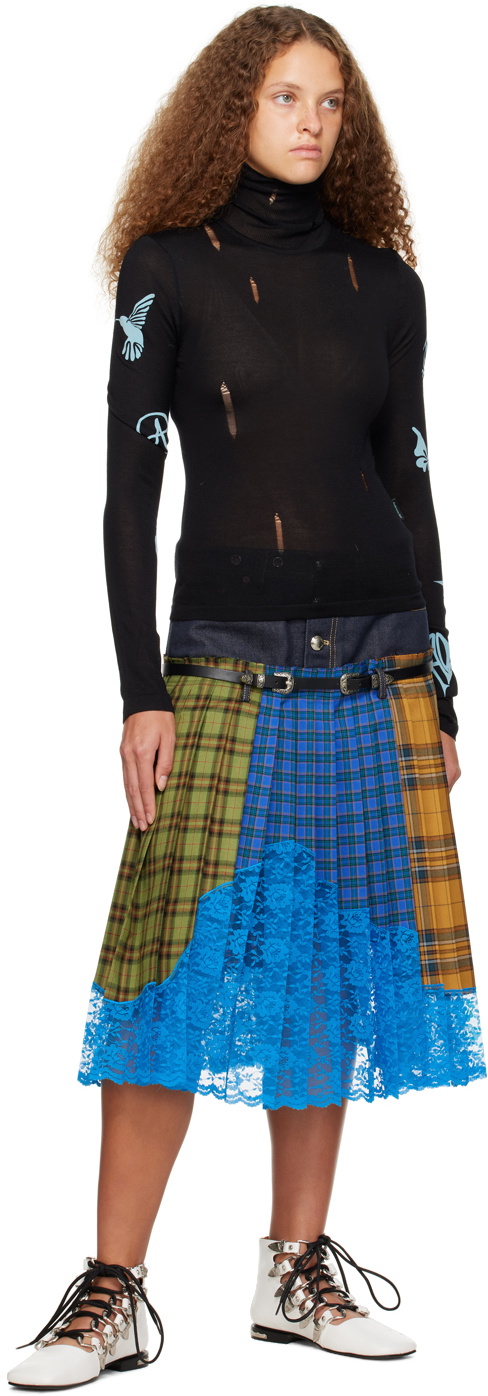 Andersson Bell Multicolor Dia Midi Skirt