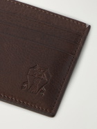 Brunello Cucinelli - Logo-Debossed Full-Grain Leather Cardholder