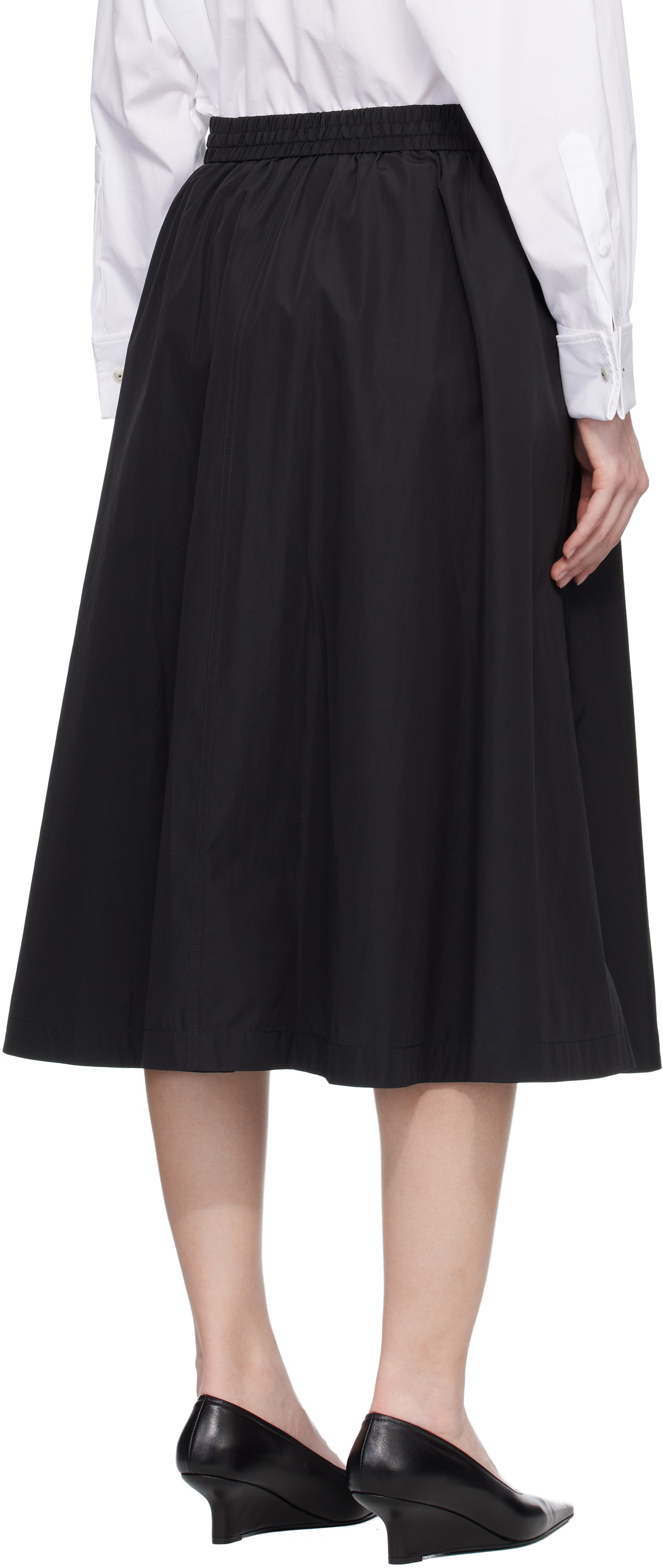 Kenzo Black Kenzo Paris 'Boke Flower 2.0' Midi Skirt