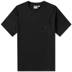 Gramicci Men's One Point Pocket T-Shirt in Black