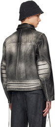 EYTYS SSENSE Exclusive Black Flux Leather Jacket