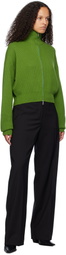 Sportmax Green Svago Cardigan