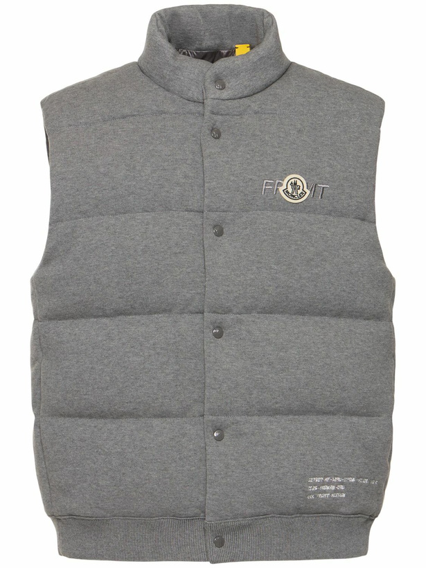 Photo: MONCLER GENIUS Moncler X Frgmt Cotton Down Vest
