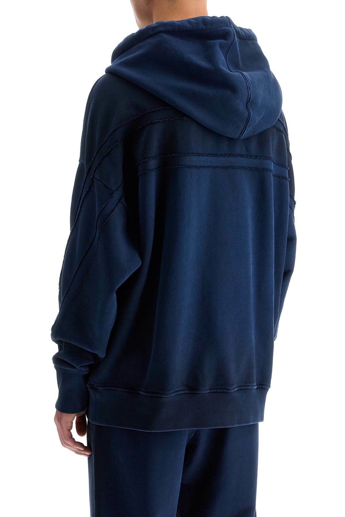 FENDI oversized hoodie with hood Blue Fendi