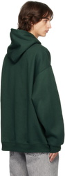 N.Hoolywood Green Drawstring Hoodie