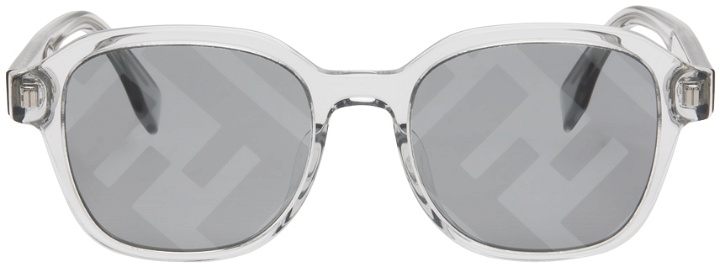 Photo: Fendi Transparent Square Sunglasses
