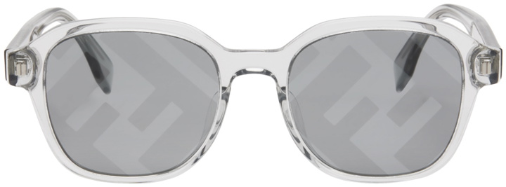Photo: Fendi Transparent Square Sunglasses