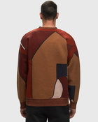By Parra Your Stupid Shed Knitted Cardigan Brown Zippers & Cardigans