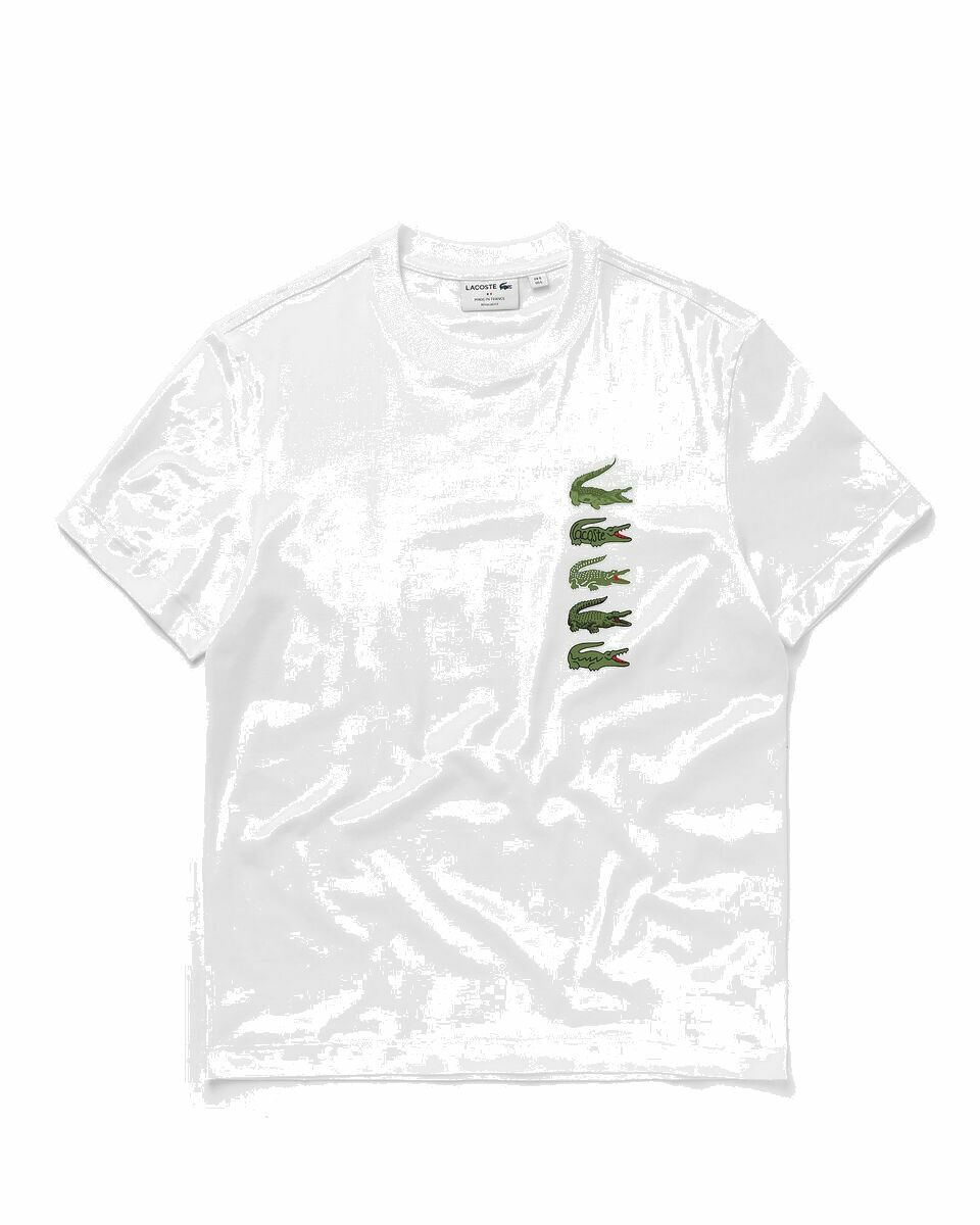 Photo: Lacoste T Shirts & Rollis White - Mens - Shortsleeves