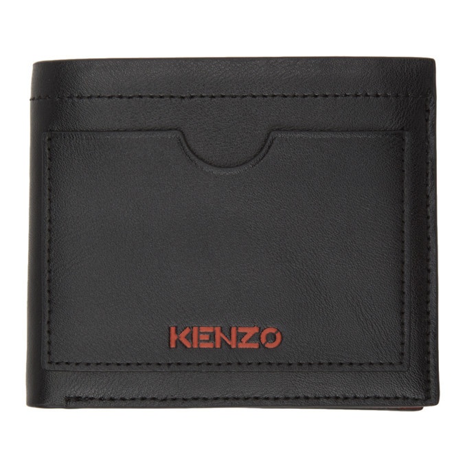 Photo: Kenzo Black Cut-Out Wallet