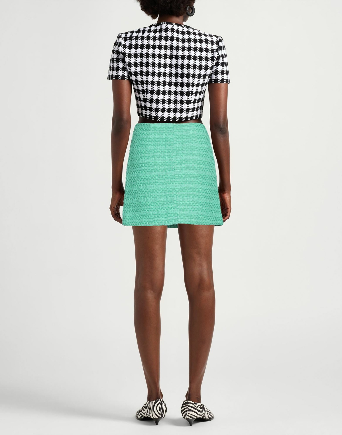 Maje Womens Mini skirt in Green