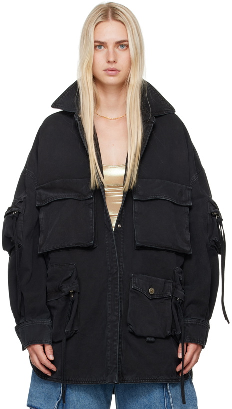 Photo: The Attico Black Fern Jacket