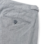 Orlebar Brown - Campbell Striped Cotton-Blend Twill Chinos - Gray