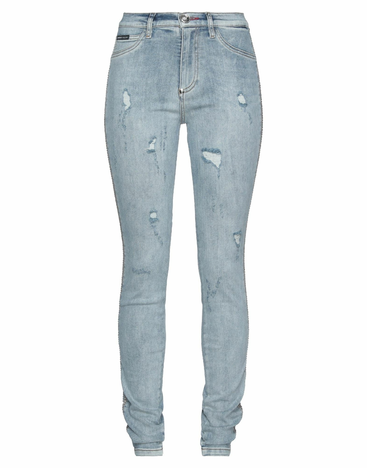 Philipp Plein Womens Jeans in Blue