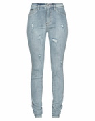 Philipp Plein Womens Jeans in Blue