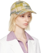Isabel Marant Yellow & Green Tyron Cap