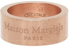 Maison Margiela Rose Gold Semi-Polished Ring