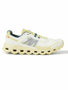 ON - Cloudvista Neoprene-Trimmed Mesh Running Sneakers - White