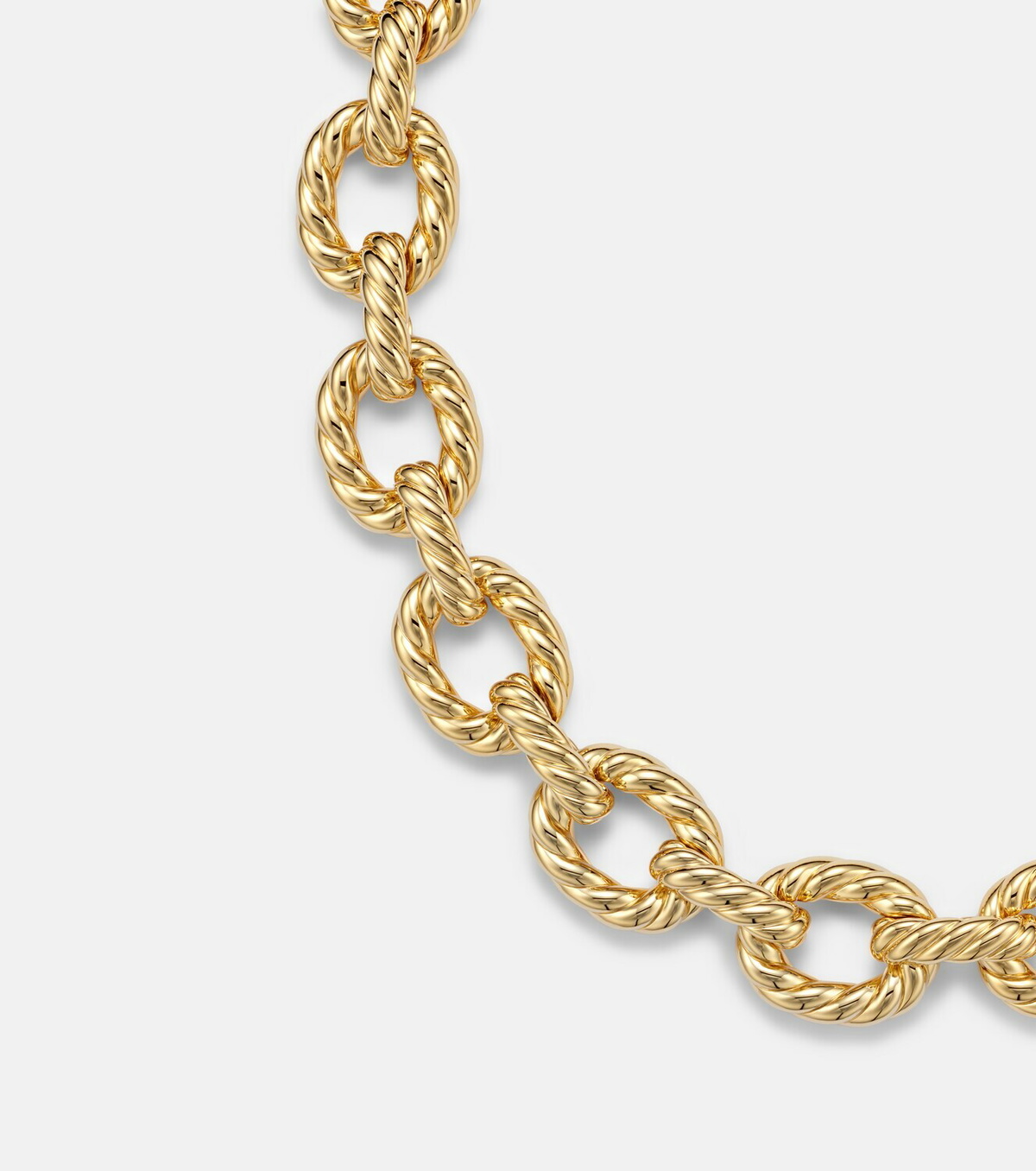 David Yurman Sculpted Cable 18kt gold (750/1000) chain necklace